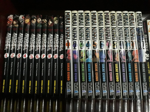 Mirai Nikki, Ed. Ivrea España. Saga Completa, 12 Tomos.