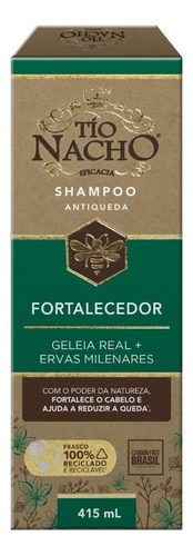 Kit C/ 4 Tio Nacho Shampoo Antiqueda Ervas Milenares 415ml
