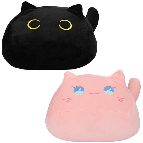 Cojín De Gato De Peluche Warmie- Para Bebés Y Niños, 2 Pzs.