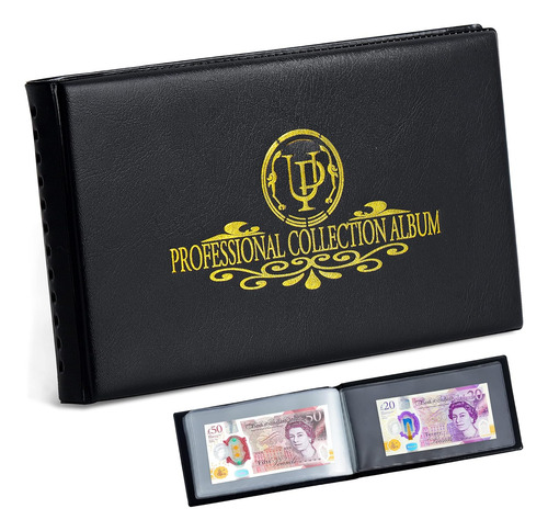 Álbum De Colección De Billetes De Banco De 40 Bolsill...