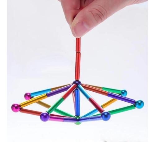 Q Neolube 126pcs 8mm Bola Juguete Cubo Mágico Rompecabezas