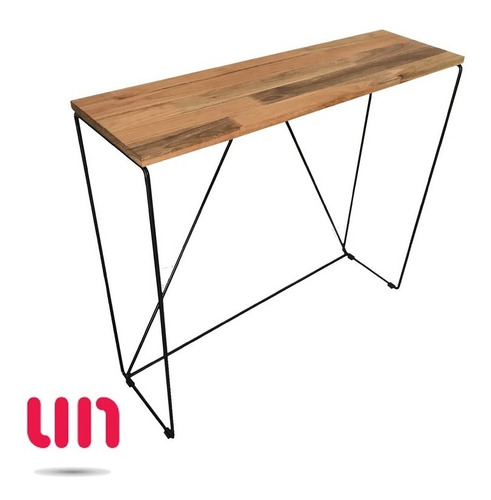 Consola Para Living Recibidor - Madera De Diseño Minimalista