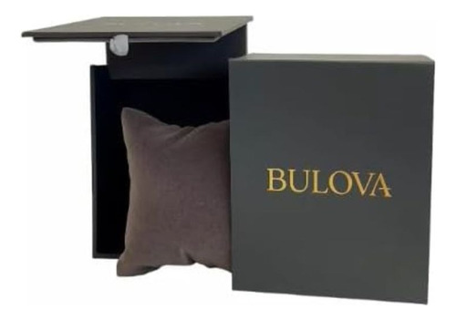 Bulovate Corporate Caballero 96a307 Men's - Acero Inoxidable Plateado Plateado Gris