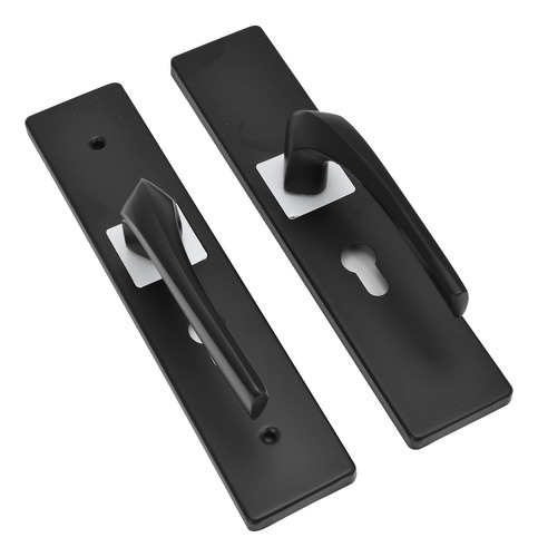 Door Knob Handle Black Simple Mute Universal Household Grip
