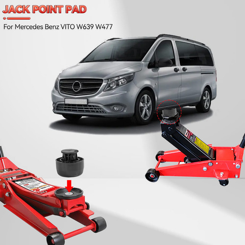 1 Almohadilla Jack Point For Mercedes-benz Vito W639 W477