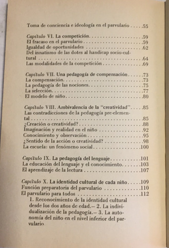 Libro El Parvulario ¿ Una Escuela Diferente ? Reforma De La