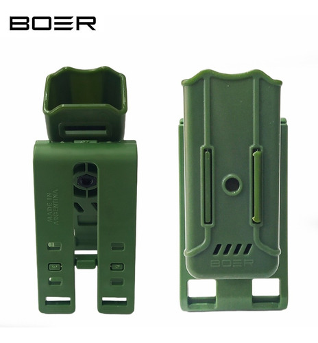 Funda Pistolera Boer Nivel 2 Glock Porta Cargador Polimero