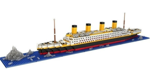 Juego De Construcción Titanic Building Blocks 