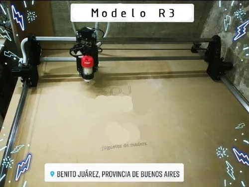 Kit Router Cnc Doble Eje Y! 900x600x80mm! Tipo Root 3