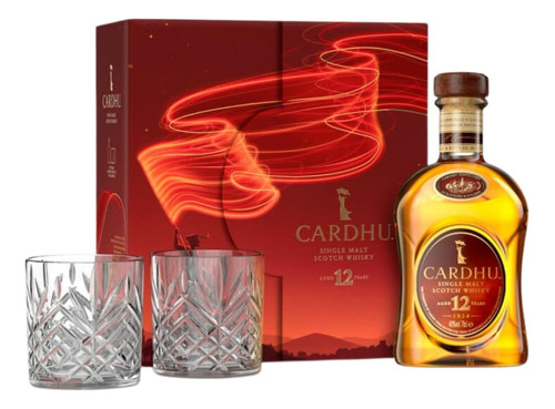 Whisky Cardhu Con Dos Vasos, 700ml - Go Whisky Baires