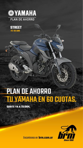 Yamaha Fz 25 Abs 0km Nuevo Plan De Ahorro Yamaha