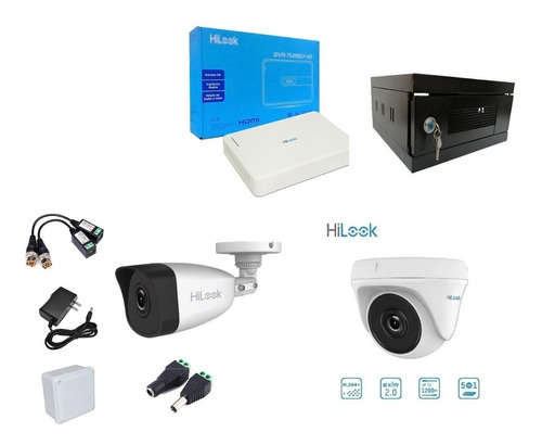 Kit Hiklook Dvr 8 Ch 1080n + 6 Camaras +d.d 1 Tb +cab + Acce