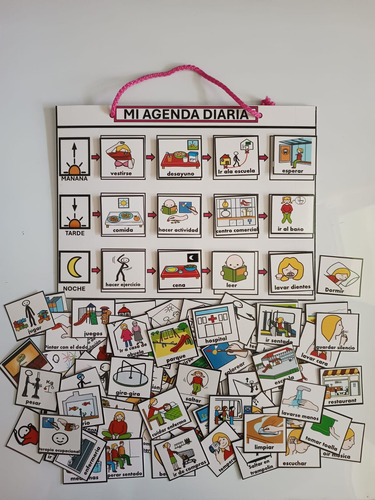 Material D Apoyo Visual Para Niñas Con Autismo