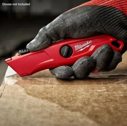 Imagen 4 de 8 de Cutter Cuchilla Milwaukee Trapezoidal Retractil 48-22-1512