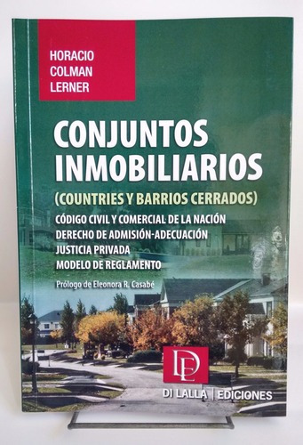 Conjuntos Inmobiliarios, De Colman Lerner. Editorial Di Lalla En Español