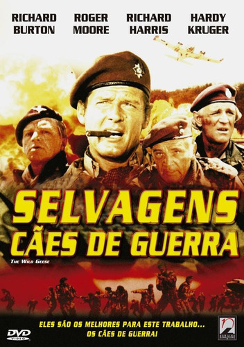 Selvagens Cães De Guerra - Dvd - Richard Burton  Roger Moore