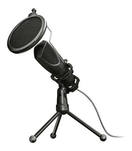 Micrófono Trust GXT 232 Mantis 22656 condensador omnidireccional negro