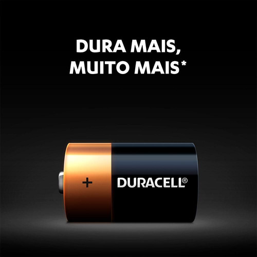 Imagem 3 de 6 de Duracell Pilha Alcalina Tam. Grande D C/ 2 Unidades