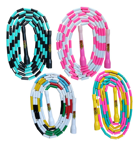 Corda De Pular Beaded Rope Jump Dance Freestyle Ajustável