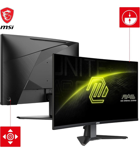 Monitor 27 Msi Mag 27cq6f 2k Wqhd 180hz 0.5ms