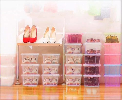 Oferta Envío Gratis! 14 Cajas Organizador Multiuso Zapatos