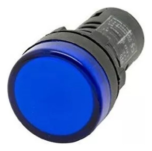 Ojo De Buey Led Azul Tablero 24v 22mm Indicador Led Azul