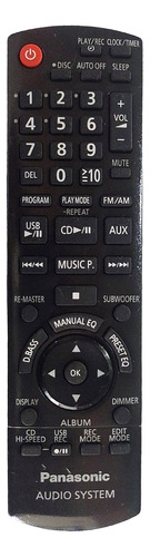 Control Remoto N2qayb000425 Equipo De Audio Panasonic