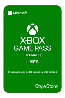 Xbox Game Pass 1 Mes(código Digital)