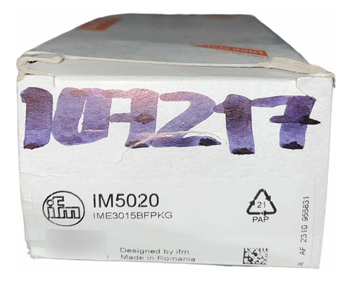 Ifm Im5020 Sensor Inductivo Rectangular Ime3015bfpkg
