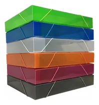 Comprar Caja Archivo Polip. Con Elastico Binderplus Oficio De 2,5 Cm
