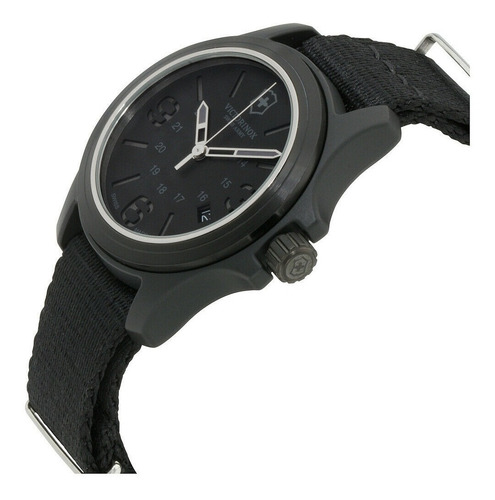 Relógio Suíco Victorinox Swiss Army All Black Field Watch