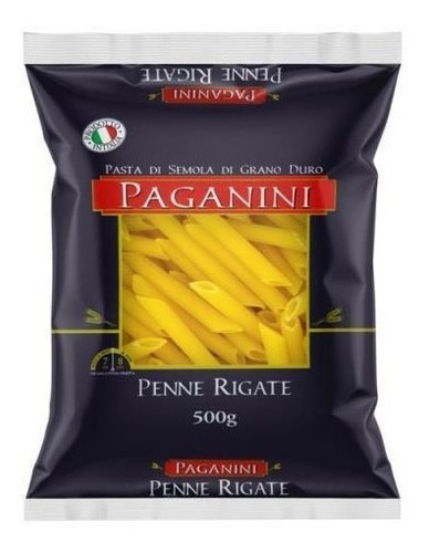 Imagem 1 de 1 de Macarrão Penne Rigate Paganini 500g