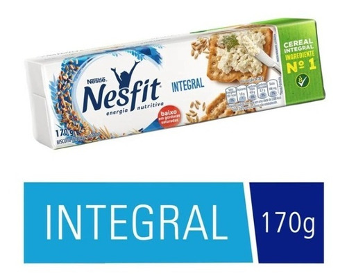 Imagem 1 de 5 de Biscoito Integral Nesfit Nestle 170 Grs