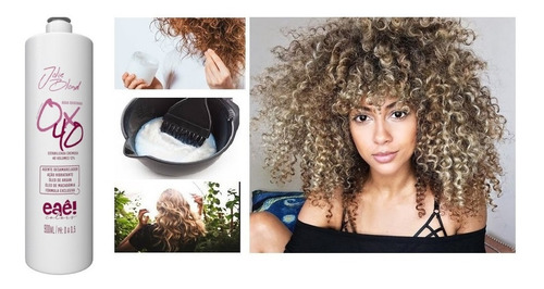 Oxigenada Ox Cabelo Loiro 2 Unidades Agua Volume 40