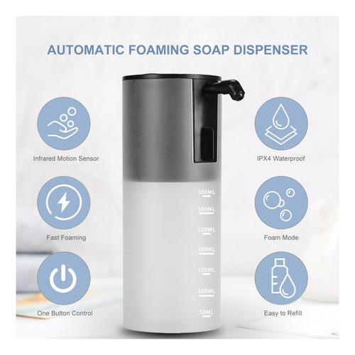 Dispensador Automático De Jabón Sin Espuma For El Hogar Y L