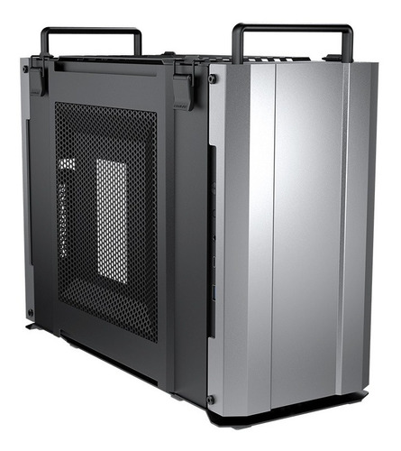 Gabinete Gamer Cougar Dust 2 Mini-itx Metal Y Aluminio Gray