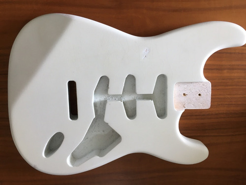 Corpo Guitarra Modelo Strato Em Soft Relic