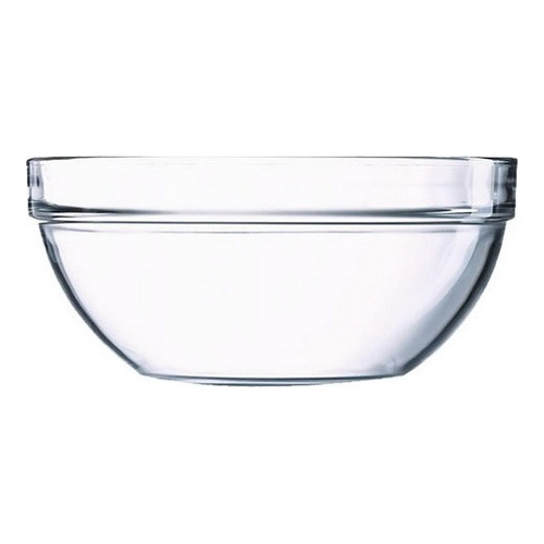 Ensaladera Bowl Luminarc Apilable Vidrio Templado 17 Cm