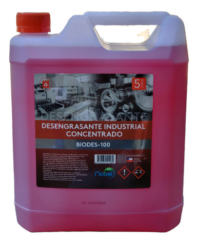 Desengrasante Industrial 5 Lts 