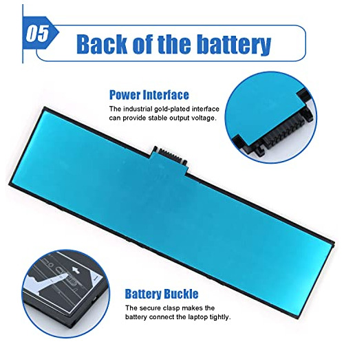 Bateria Hxfhf Para Dell Venue 11 Pro 7130 7139 7310 T07g