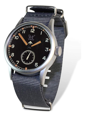 Wti World Time International Reloj Militar Ww2  Vintage