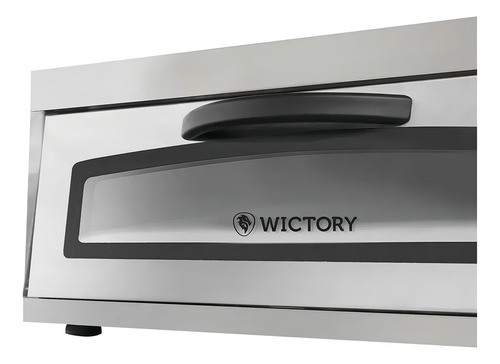 Forno De Lastro Elétrico Com Pedra Refratária Wp80 Wictory
