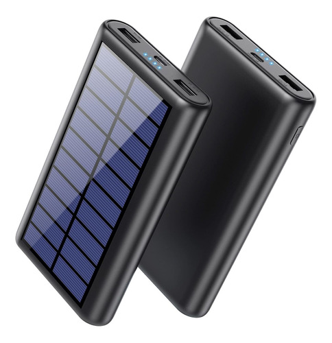 Pxwaxpy Solar Charger Power Bank, 33800mah Cargador Portati