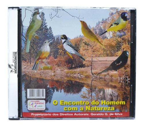 Cd - O Encontro Do Homem Com A Natureza - Volume 1