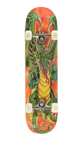 Skate Patineta Completa Tabla Maple Concava Truck Aluminio