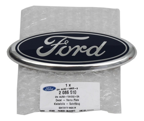 Ovalo Emblema Trasero Ford Focus 2013/2015 Original