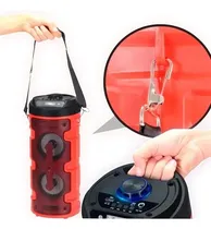 Comprar Alto-falante First Option D-S14 Portátil Com Bluetooth First Option D-S14 Vermelho e Preto 110V\u002F220V