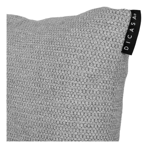 'cojin Riñonera Rectangular Dicasa Rivo Delta Plata