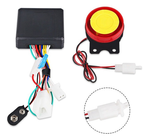 Alarma Antirrobo P/moto Encendido A Distancia Control Remoto