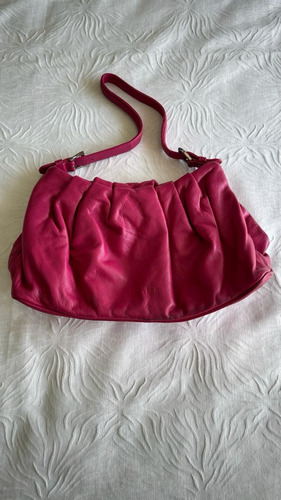 Cartera Cuero Soft Pigalle Fucsia 